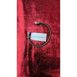 LULU Avenue‎ Fireball Hematite open bangle Bracelet